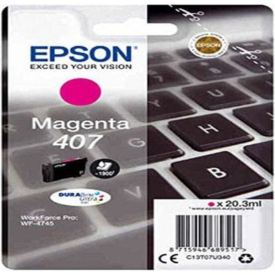 EPSON 407 / T07U3 magenta Tintenpatrone