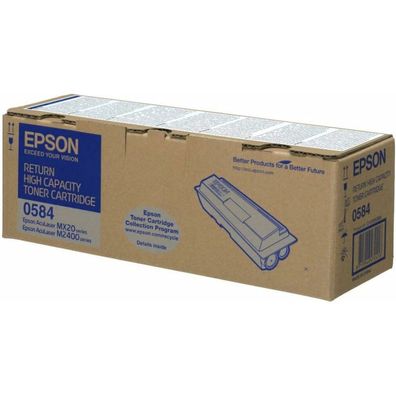 Toner Epson 0584 schwarz ca.8000 Seiten C13S050584 MX20DN