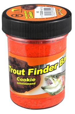 FTM Trout Finder Bait Forellenteig Cookie 50 Gramm rot