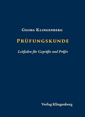 Pr?fungskunde, Georg Klingenberg