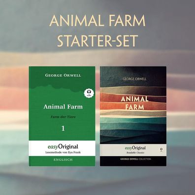 Animal Farm / Farm der Tiere (mit 2 MP3 Audio-CDs) - Starter-Set, George Or ...