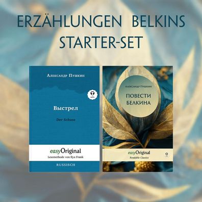 Erz?hlungen Belkins (mit 2 MP3 Audio-CDs) - Starter-Set - Russisch-Deutsch, ...