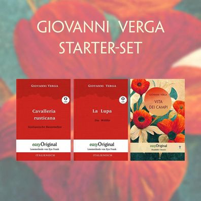 Vita dei campi (mit 3 MP3 Audio-CDs) - Starter-Set, Giovanni Verga