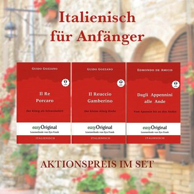 Italienisch f?r Anf?nger (mit 3 MP3 Audio-CDs) - Lesemethode von Ilya Frank ...
