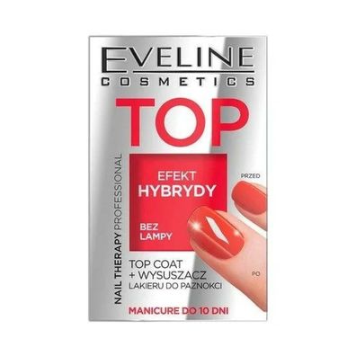 Eveline Nail Therapy Top Coat + Nagellack-Trockner 5ml