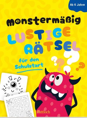 Monsterm??ig lustige R?tsel f?r den Schulstart, Pattloch Verlag