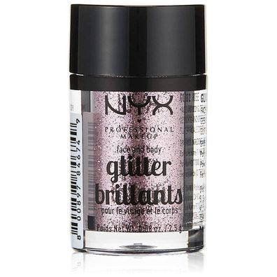 NYX Professional Makeup Glitter Brillants Face and Body Rose 2,5g