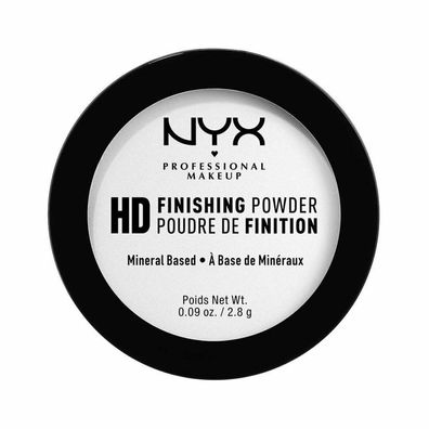 NYX Professional Makeup Hd Finishing Powder Mineral Based Translucent 2,8g