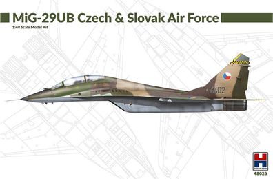 Hobby 2000 1:48 48026 MiG-29UB Czech & Slovak Air Force - NEU