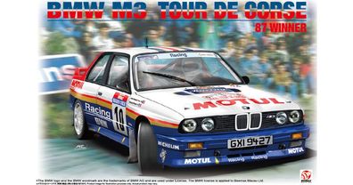 NUNU-BEEMAX 1:24 BX24029 BMW M3 Tour de Corse 1987