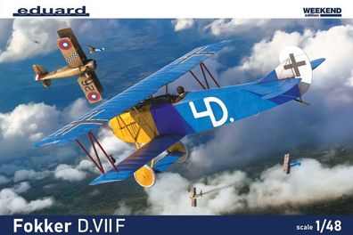 Eduard Plastic Kits 1:48 8483 Fokker D. VIIF 1/48 Weekend Edition