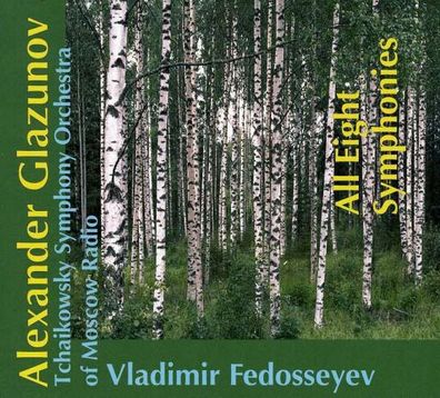 Alexander Glasunow (1865-1936): Symphonien Nr.1-8 - Relief - (CD / Titel: H-Z)
