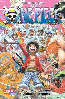 One Piece 62. Abenteuer auf der Fischmenscheninsel, Eiichiro Oda
