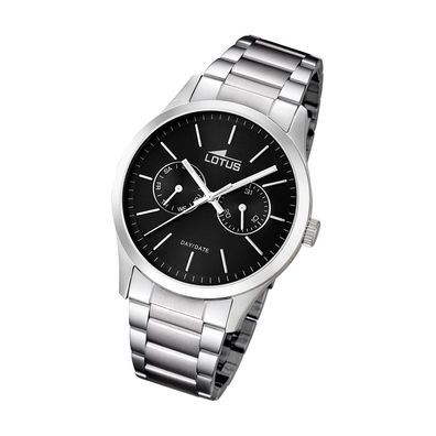 Lotus Stahl Herren Uhr L15954/3 Armbanduhr silber Elegant Minimalist UL15954/3