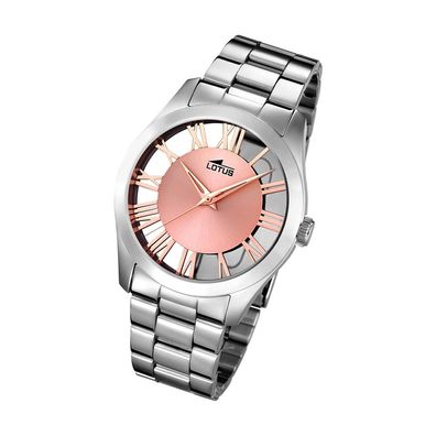 Lotus Stahl Damen Uhr L18122/1 Armbanduhr silber Elegant Minimalist UL18122/1