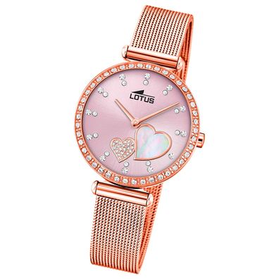 Lotus Damenuhr Bliss Armbanduhr Edelstahl rosé UL18620/2