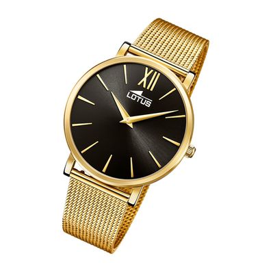 Lotus Edelstahl Damen Uhr 18729/2 Armbanduhr gold Elegant Smart Casual UL18729/2