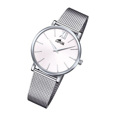 Lotus Edelstahl Damen Uhr 18731/1 Armbanduhr silber Smart Casual UL18731/1