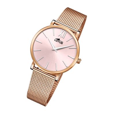 Lotus Edelstahl Damen Uhr 18733/1 Armbanduhr rosegold Smart Casual UL18733/1