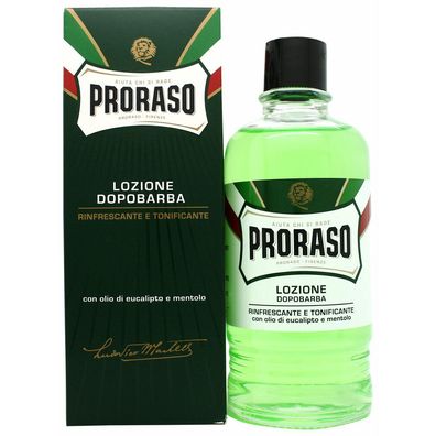 Proraso Refreshing After Shave Lotion Splash - Green 400ml