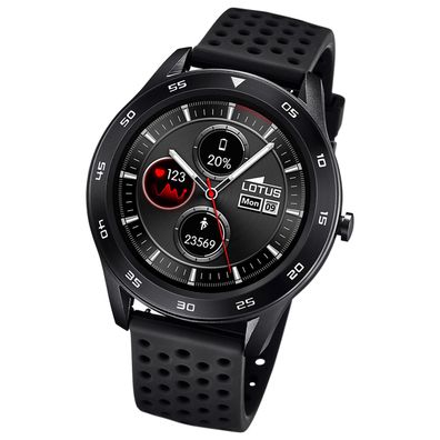 Lotus Herrenuhr Smartwatch Smartwatch PU schwarz UL50013/ D