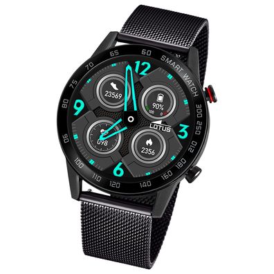 Lotus Herrenuhr Smartwatch Smartwatch Edelstahl schwarz UL50018/1