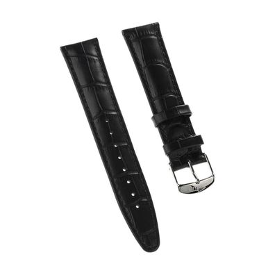 Lotus Herren Uhrenarmband 21mm Leder-Band schwarz für Lotus L18214 ULA18214/S