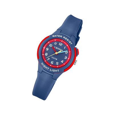 Calypso Kunststoff Kinder Uhr K6069/5 Armbanduhr dunkelblau Analogico UK6069/5