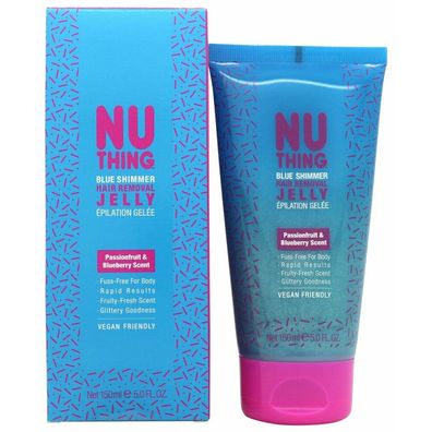 Nuthing Hair Removal Jelly Blue Shimmer (150ml)