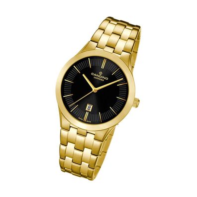 Candino Classic Edelstahl Damen Uhr C4545/3 Armband-Uhr Quarzwerk gold UC4545/3