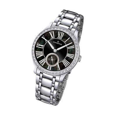 Candino Elegance Edelstahl Damen Uhr C4595/3 Armbanduhr Analog silber UC4595/3