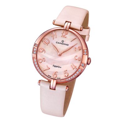 Candino Damenuhr Elegance C4602/3 Armbanduhr Edelstahl rosa UC4602/3