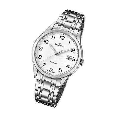 Candino Classic Edelstahl Herren Uhr C4614/1 Armbanduhr Analog silber UC4614/1
