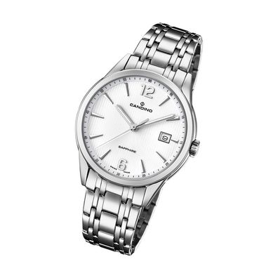 Candino Classic Edelstahl Herren Uhr C4614/2 Armbanduhr Analog silber UC4614/2