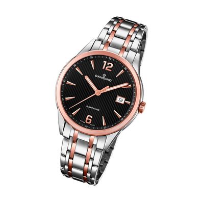 Candino Classic Edelstahl Herren Uhr C4616/3 Armbanduhr Analog roségold UC4616/3