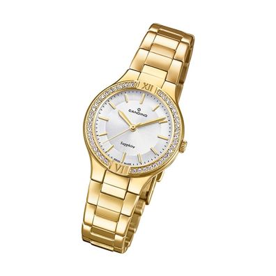 Candino Casual Edelstahl Quarz Damen Uhr C4629/1 Armbanduhr Analog gold UC4629/1