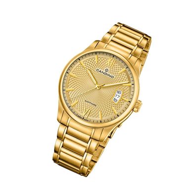 Candino Classic Edelstahl Herren Uhr C4692/2 Armband-Uhr Analog gold UC4692/2