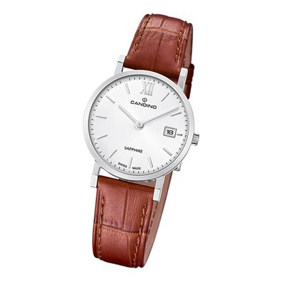 Candino Damenuhr Classic C4725/1 Armbanduhr Edelstahl braun UC4725/1