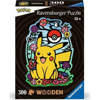 Pokémon WOODEN Holz-Puzzle Pikachu (300 Teile)