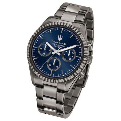 Maserati Edelstahl Uhr Multifunktion Competizione Herren grau UMAR8853100019