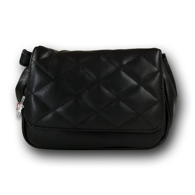 New Bags multifunktionale Bauchtasche gesteppt Handtasche schwarz OTD5025S