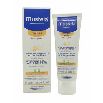 Mustela Nourishing Cream with Cold Cream (40ml)