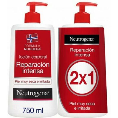 Neutrogena Intense Repair Bodylotion 2 x 750ml Set