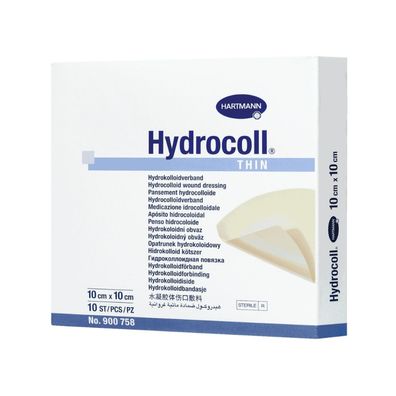 Hartmann Hydrocoll® thin Verband 10 x 10 cm| Packung (10 Stück)