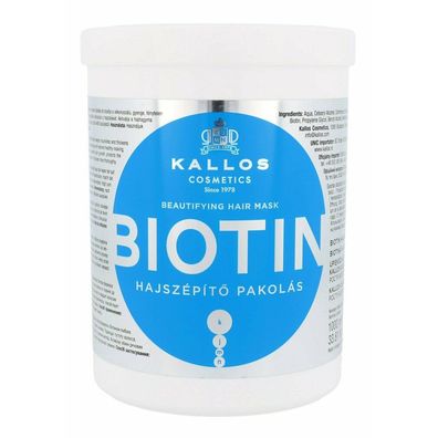 Kallos Cosmetics Biotin Hair Maske 1000ml