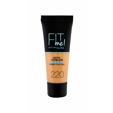 Maybelline New York Fit Me Liquid Foundation #220 Natural Beige - 30ml