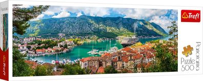 Trefl 29506 Kotor, Montenegro 500 Teile Panorama Puzzle