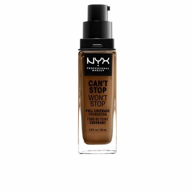 NYX Professional Makeup Can't Stop Won't Stop Full Coverage Foundation Sienna 30ml