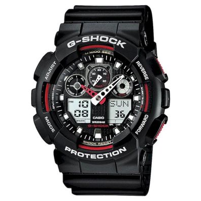 Casio - Armbanduhr - Herren - Chronograph - G-Shock Uhr GA-100-1A4ER