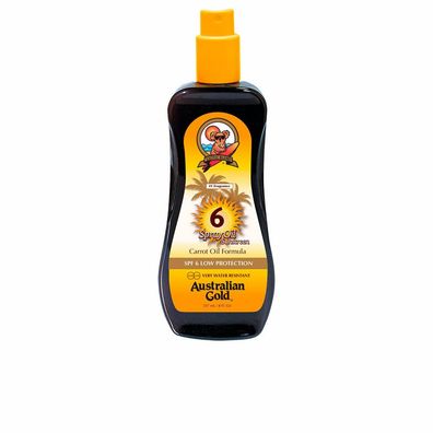 Sunscreen SPF6 spray carrot oil formula 237ml